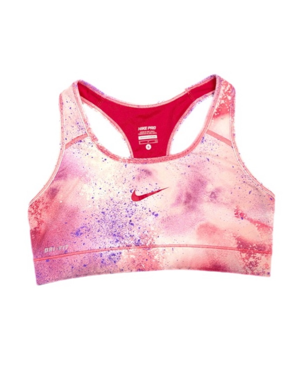 Nike Pro Dri-FIT Paint Splatter Sports Bra